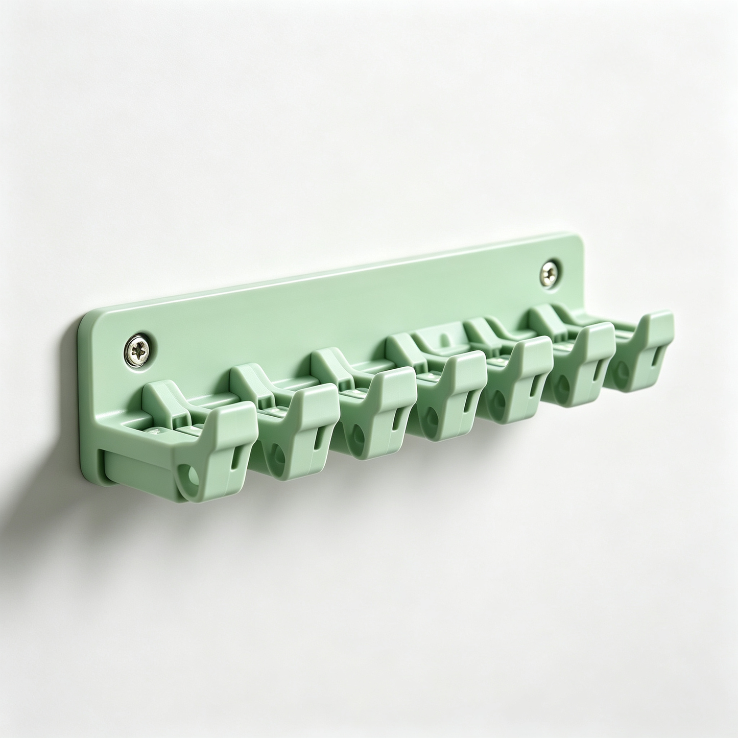 Wall-Mounted Multi-Hook Organizer