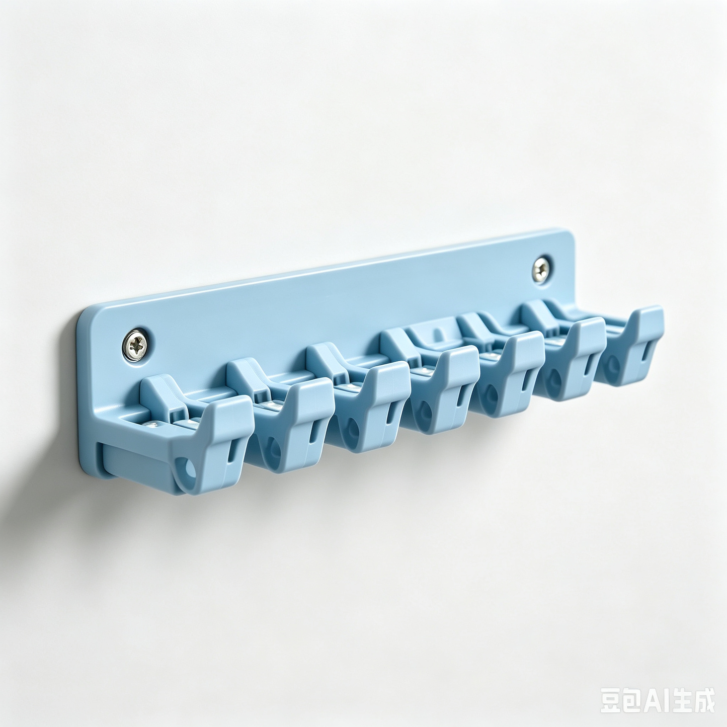 Wall-Mounted Multi-Hook Organizer