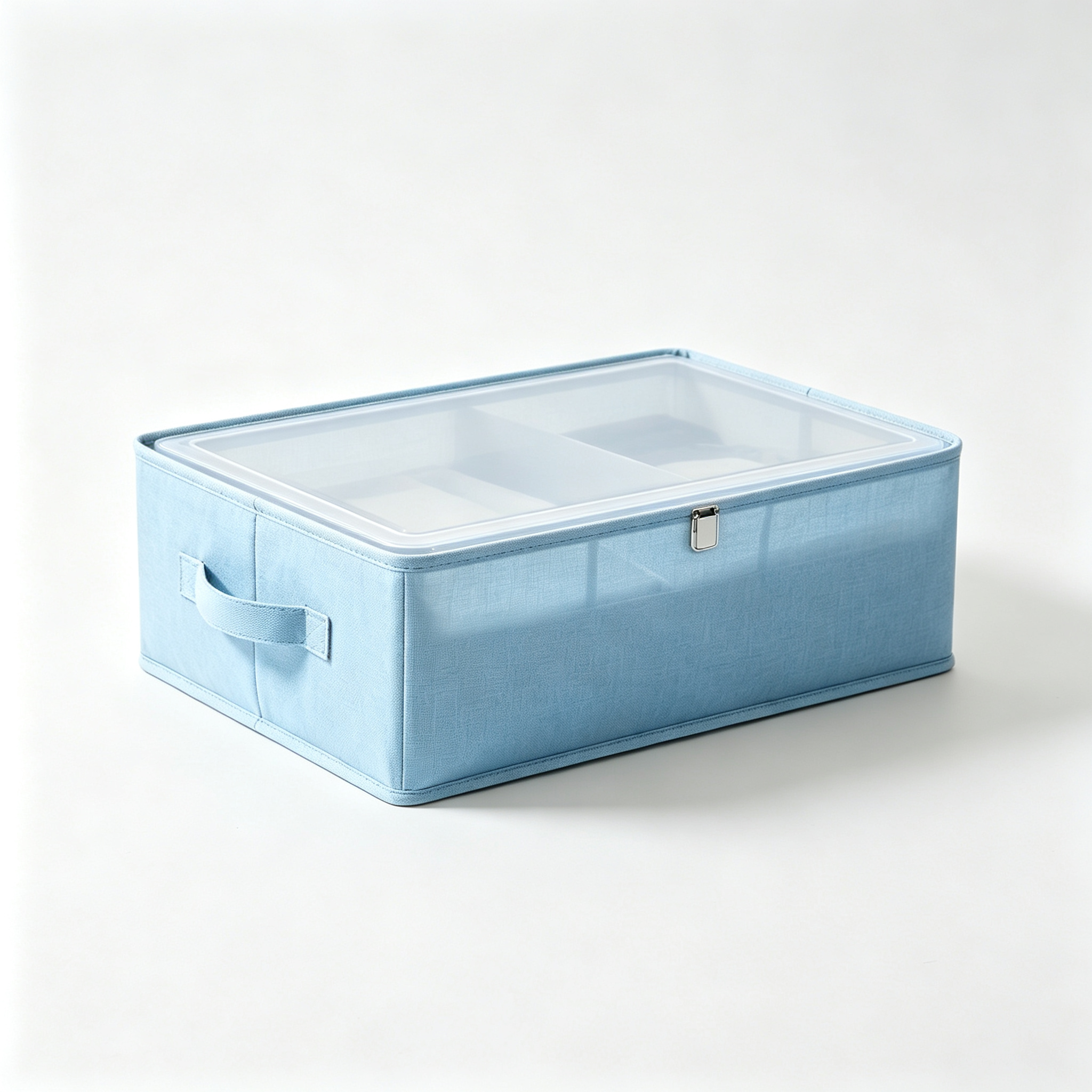 Cotton-Linen Visible Storage Box
